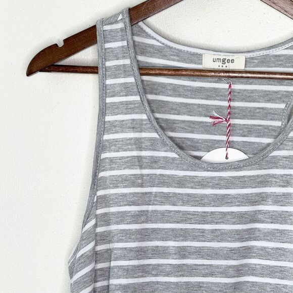 Umgee Sleeveless Stripes Lace Tunic - Women’s US L - Picture 4 of 12